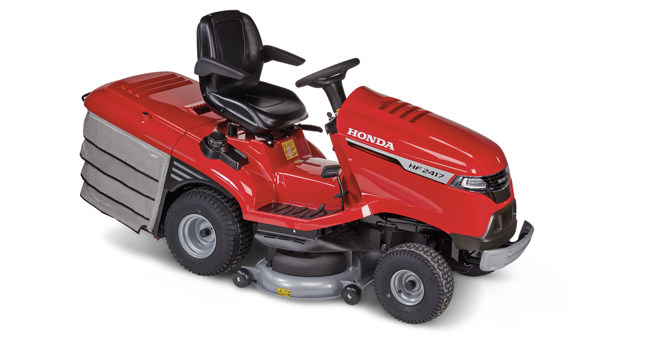 Rasentraktor HONDA HF 2417 HTE mit elektrischer Grasfangsackentleerung inkl. Mulchsystem