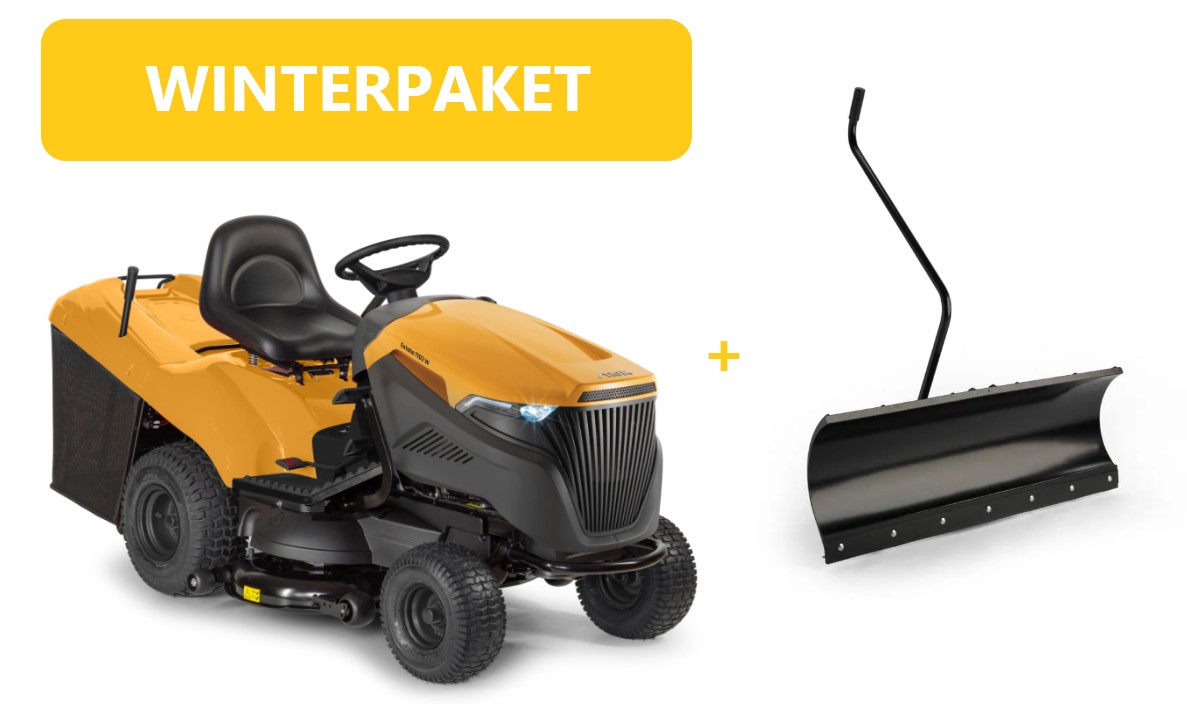 Rasentraktor Stiga Estate 7102 W SE 90 INKLUSIVE Schneeschild