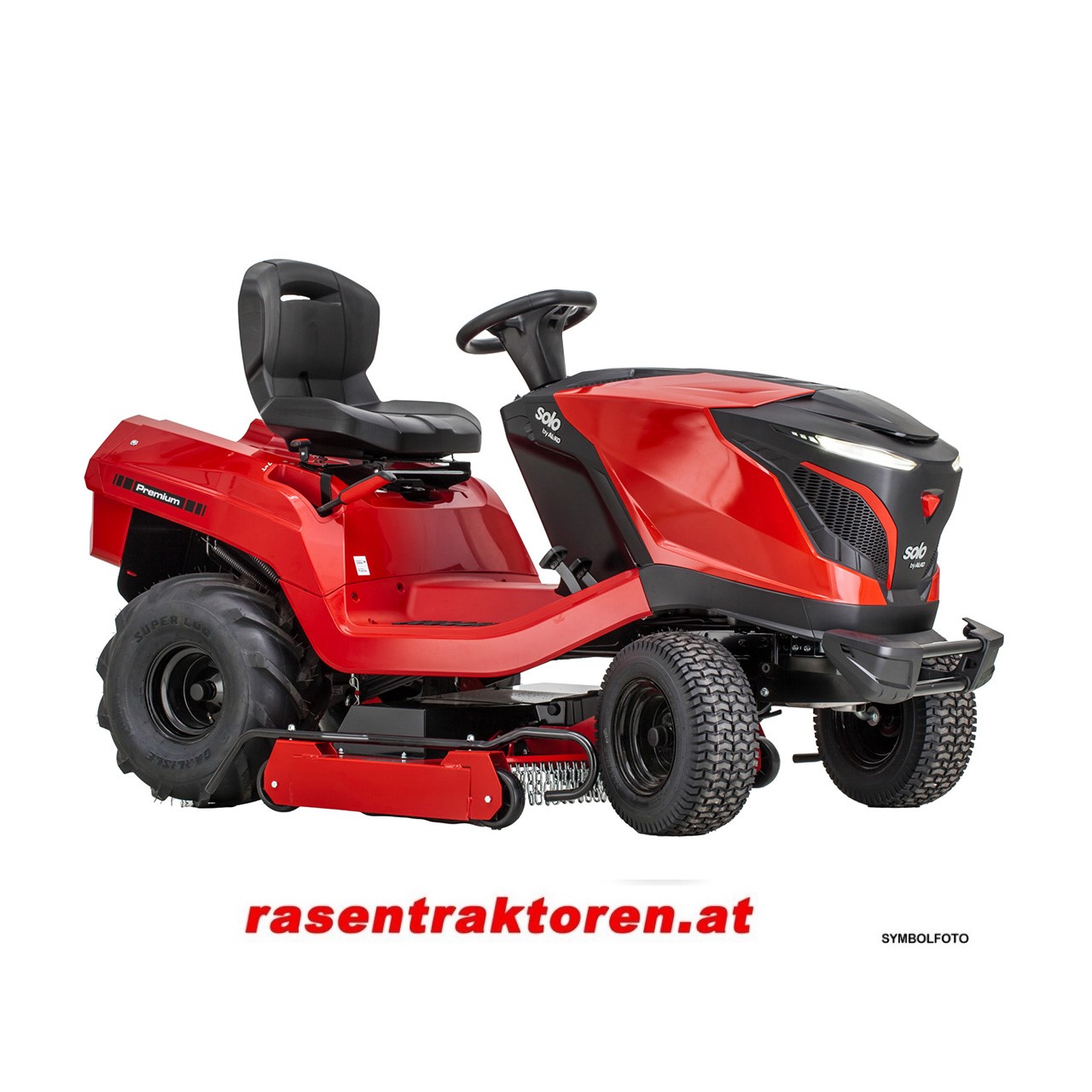 Rasentraktor solo by AL-KO T22-110.4 HDH-A V2 mit Hochgrasmähdeck