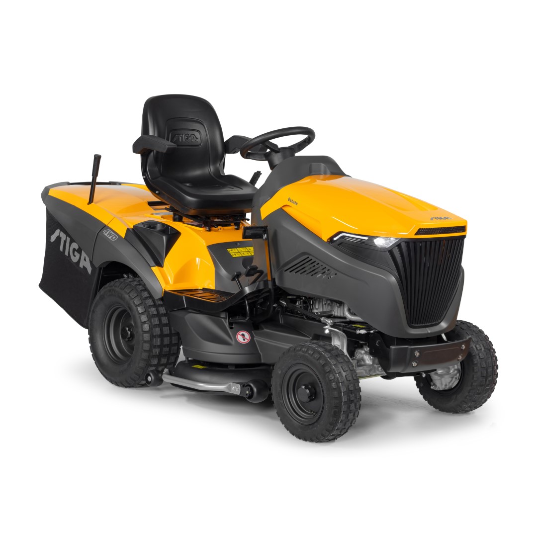 Rasentraktor STIGA Estate 9102 WX mit 2-Zylinder-Honda-Motor und Allrad