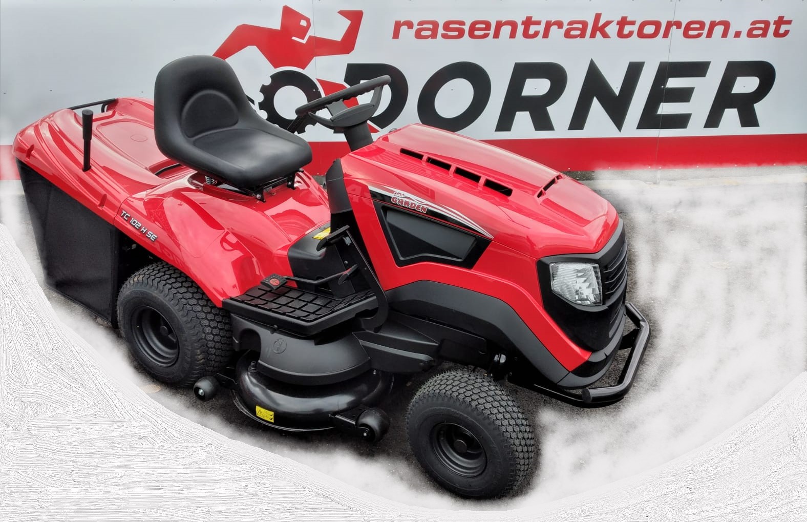 Rasentraktor Club Garden TCS 102H Sonder-Edition - 2-Zylinder-Stiga-ST550-Motor