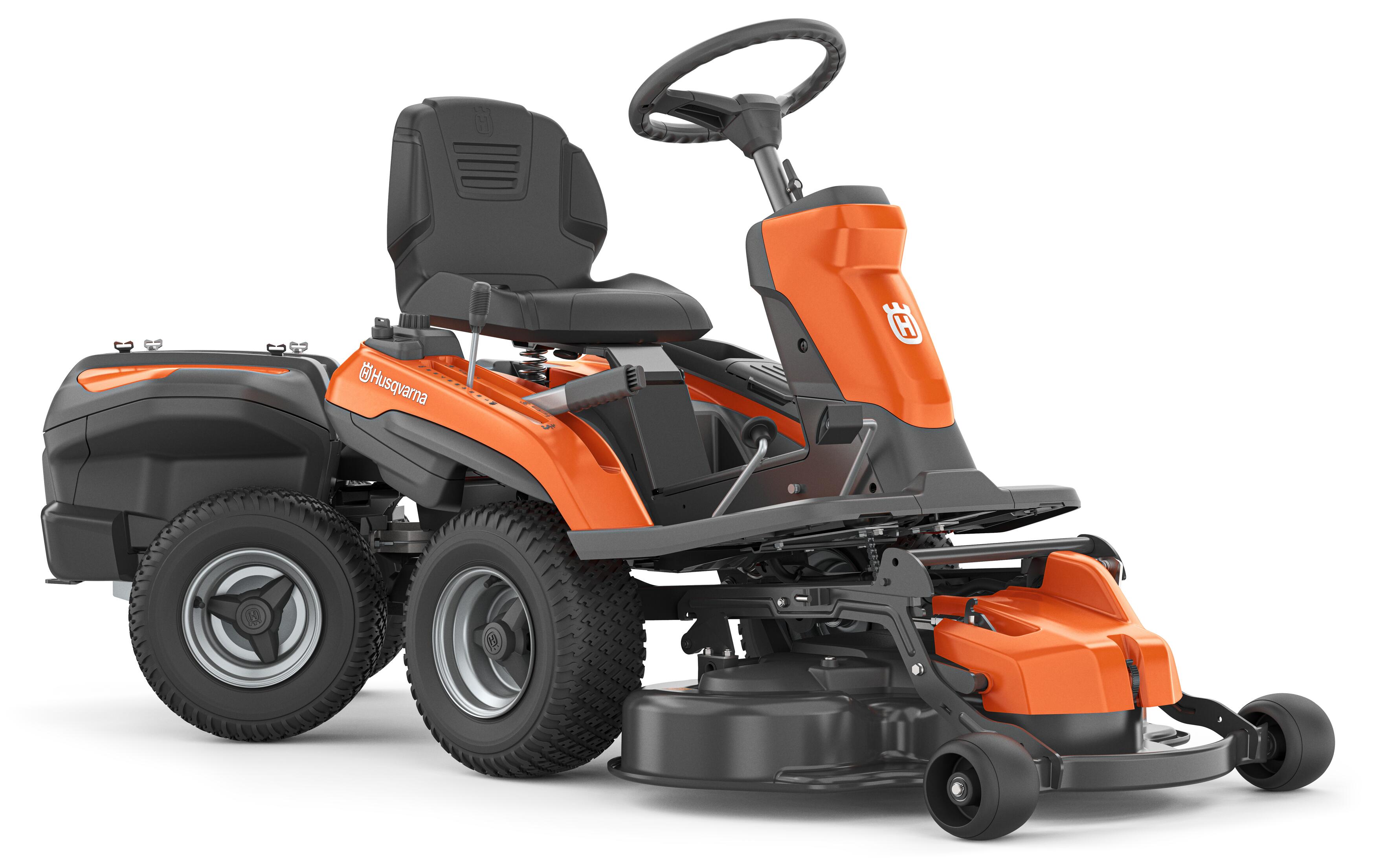Akku-Rasentraktor Husqvarna R 200iX inkl. 103 cm Mähdeck