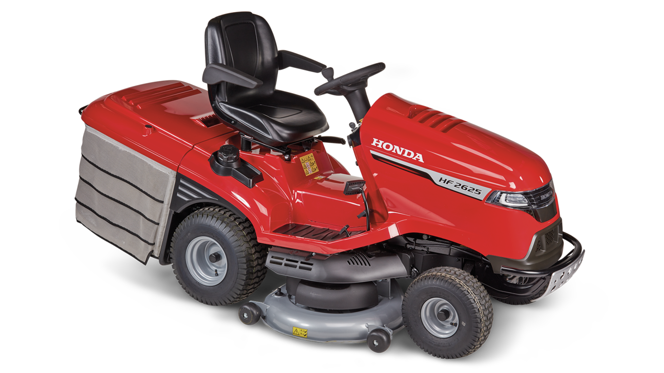 Rasentraktor HONDA HF 2625 HTE mit 22 PS, elektrischer Fangkorb-Entleerung und Tempomat